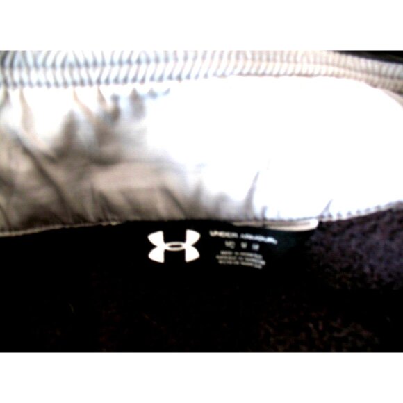MENS UNDER ARMOUR M SOFT SHELL COAT LINED BLACK HOODED COAT go by measurement - Picture 13 of 13
